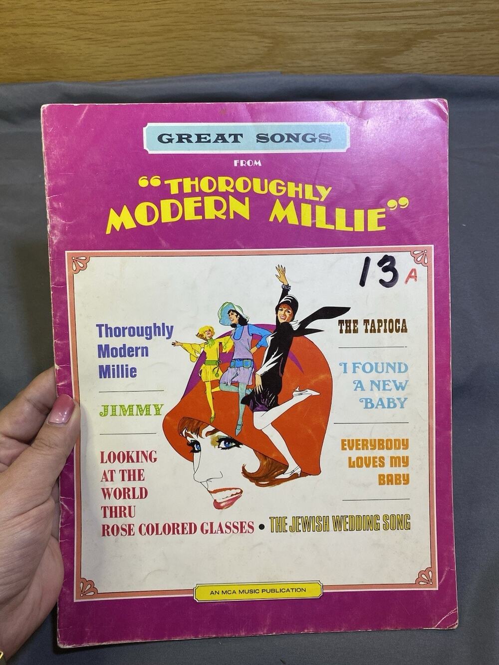 Great Songs From Thoroughly Modern Millie Sheet Music Book 1967